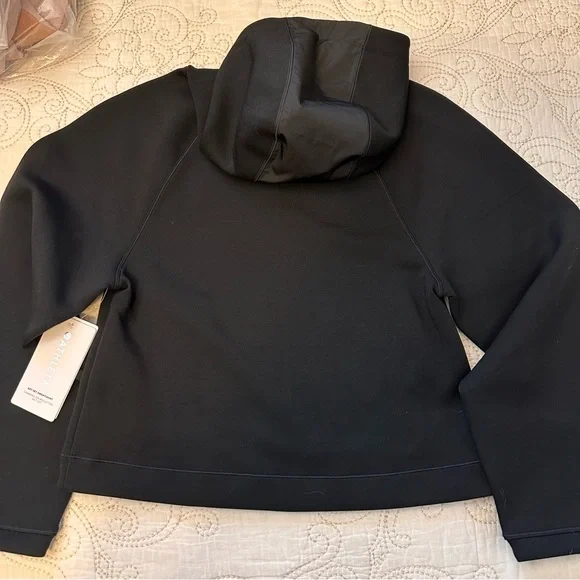 NWT Athleta $109 retail black pull-over hoodie - Picture 6 of 6
